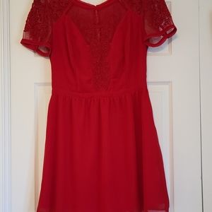 Red Kimchi Blue A-line dress Size 12